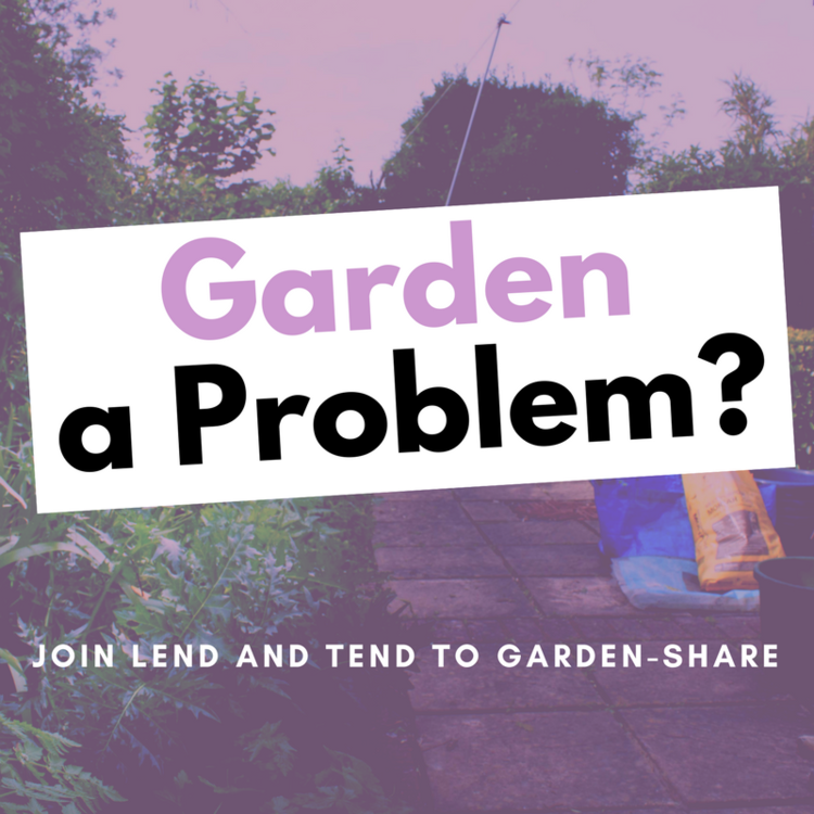 Garden a problem? Join Lend and Tend to garden share
